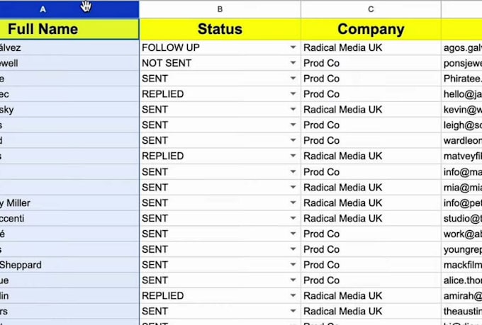 do manual web scraping and data collection